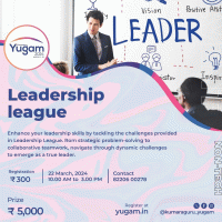 Leadership League 2024 Management Event Poster